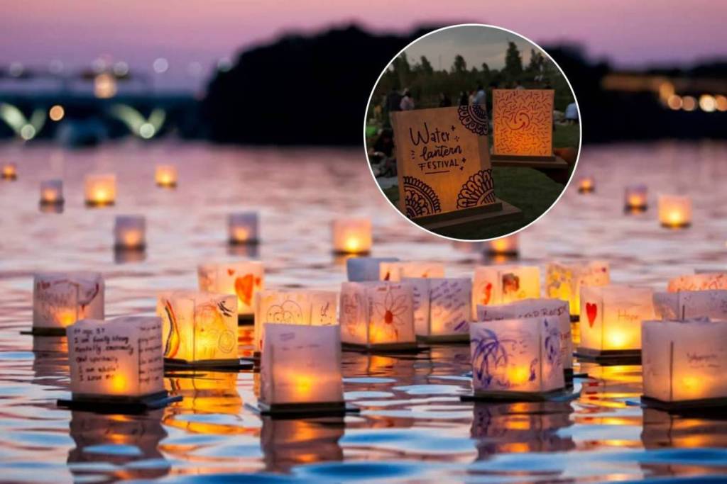 water lantern festival zaragoza
