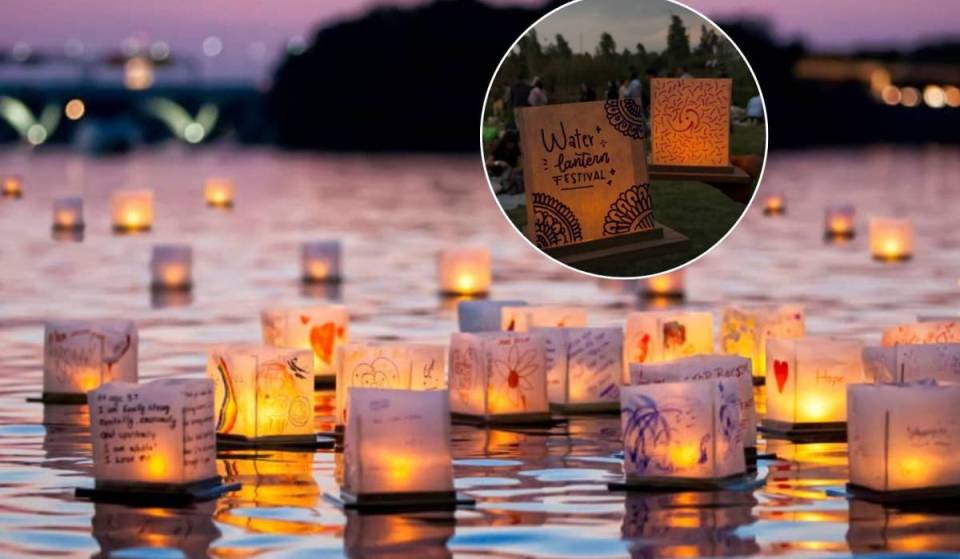 Este viernes el agua de Zaragoza se convierte en un mar de luces doradas: últimas entradas para Water Lantern Zaragoza