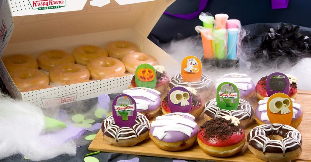 No Tricks, Just Treats — Sink Your Teeth Into Krispy Kreme’s Spooky Halloween Doughnuts