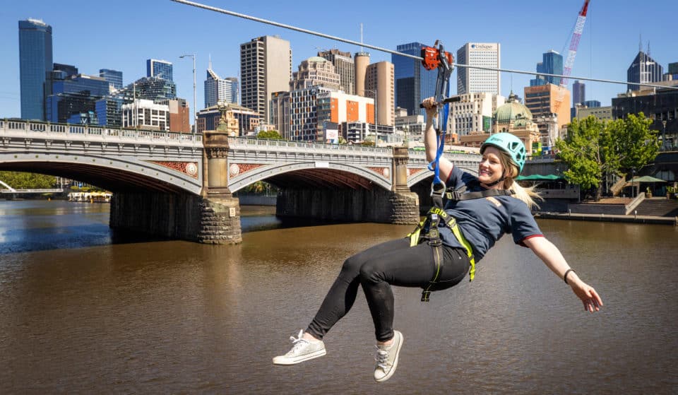 Soar Across The Yarra River When The Thrilling Firefly Zipline Returns This December