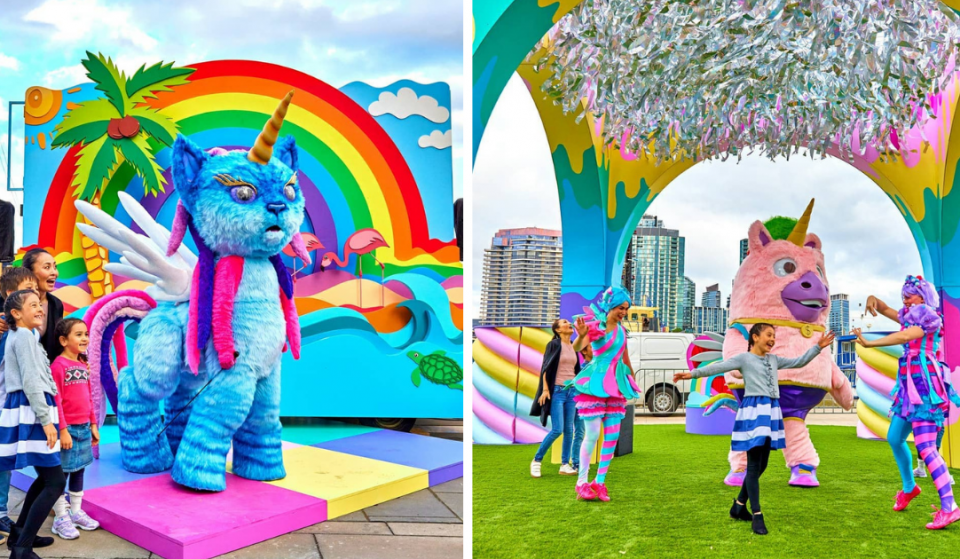 A Magical Playground Full Of Unicorns And Circus Performers Is Coming To Docklands