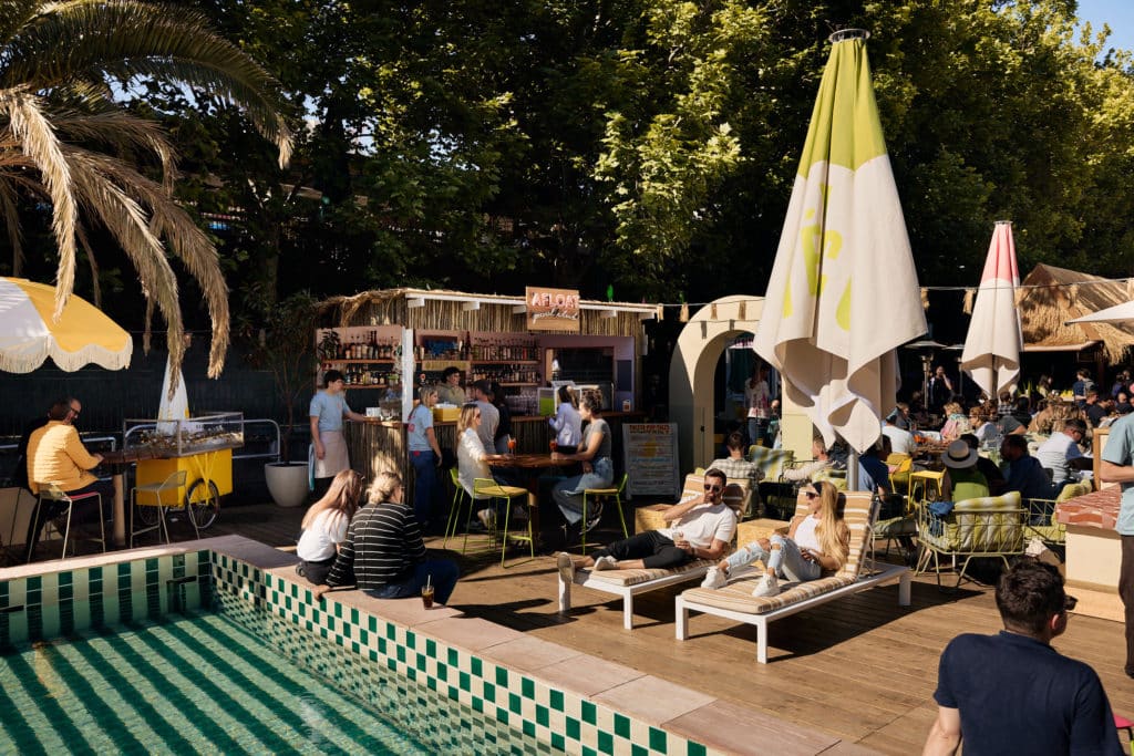 The Sun-Kissed Infinity Pool Is Back At The Iconic Bar Afloat