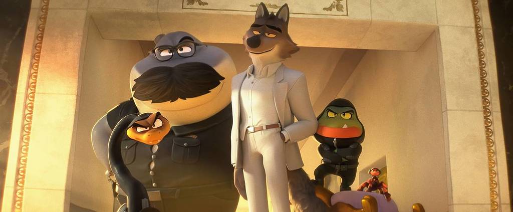 animated animals in the bad guys 2