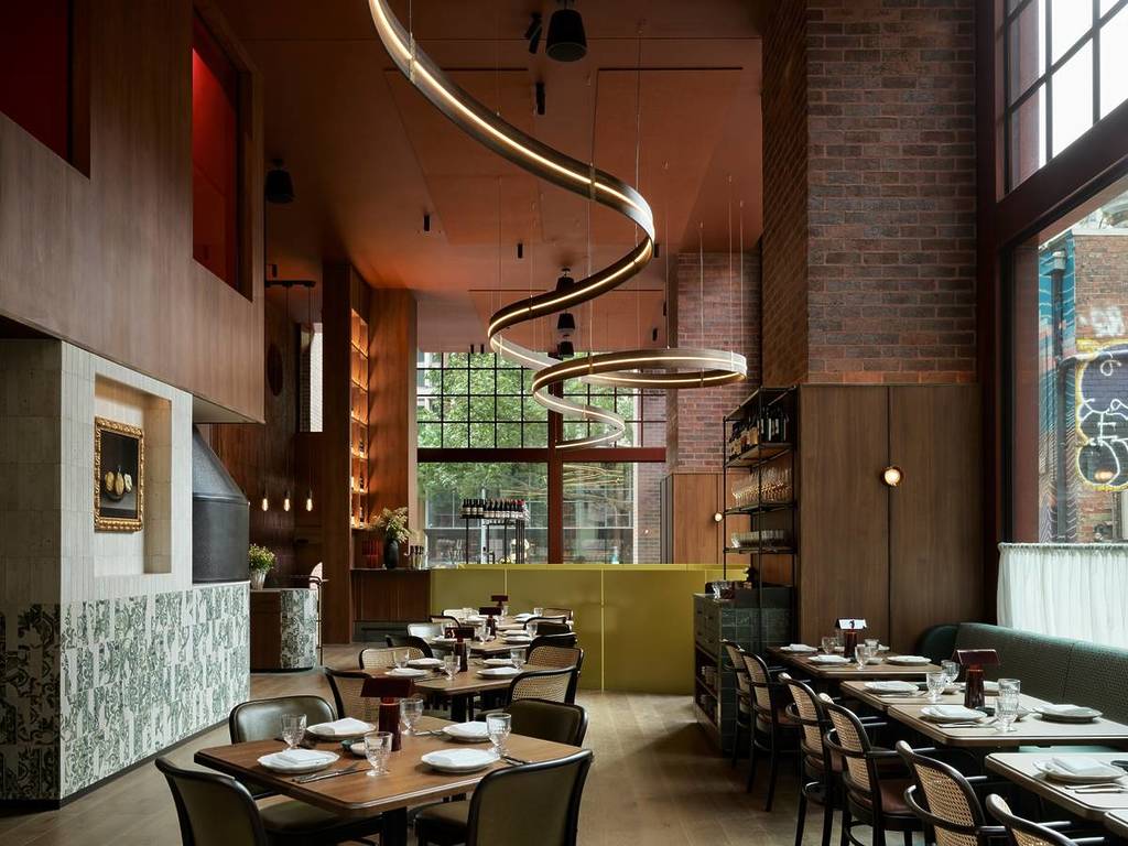 inside of Marmelo restaurant