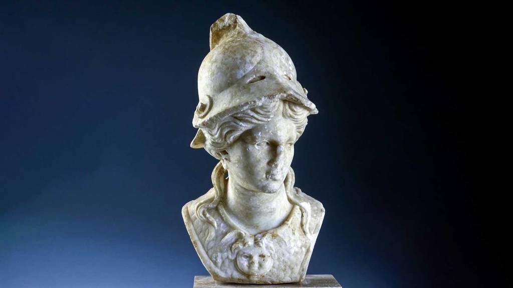 bust of Athena