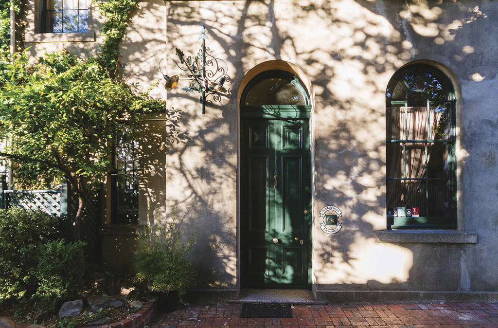 outside the front door of Provenance in Beechworth