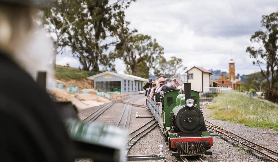 This Miniature Railway In Harcourt Is Hosting A Community Fundraiser For Bushfire Recovery Over One Weekend