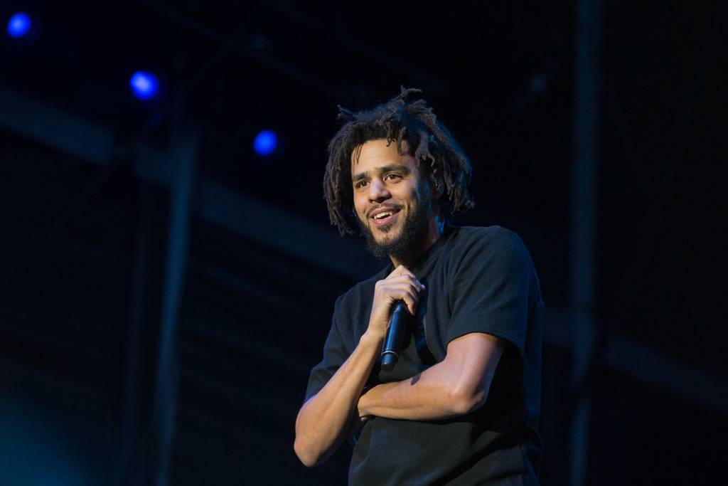 j cole performing on tour Australia