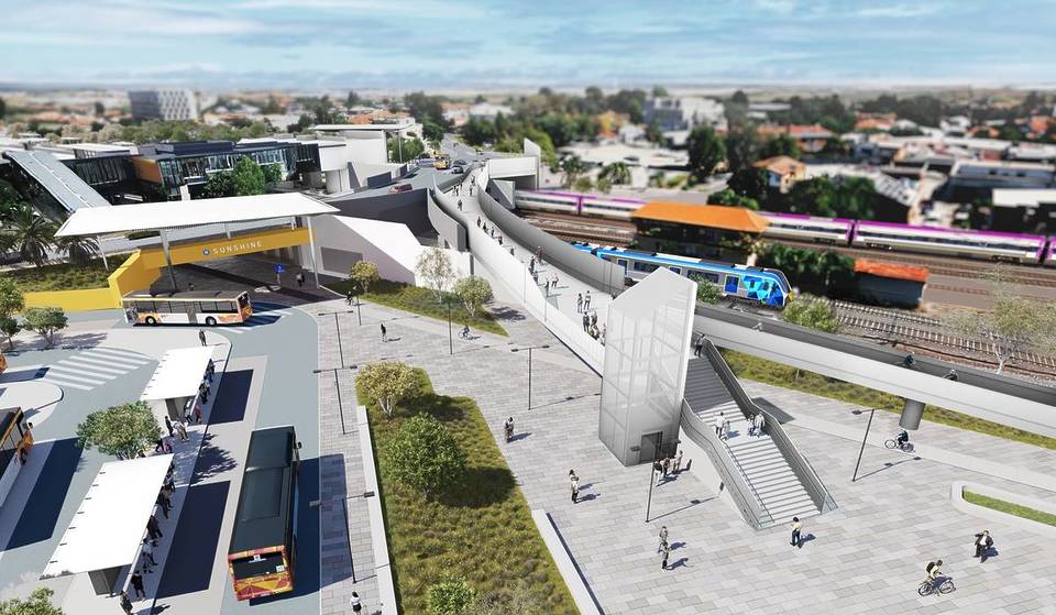 We’re One Step Closer To The Melbourne Airport Rail Link, With Construction Starting At Sunshine Station