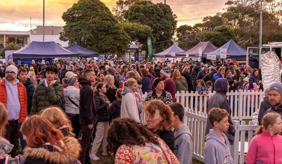 The magical winter festival in Victoria just hours from Melbourne is a month-long playground— with igloo dining, a floating cinema and fire-cooked feasts