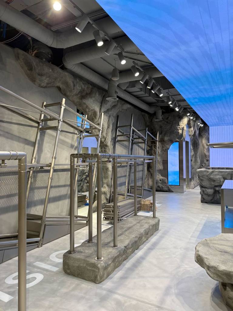 cave themed store at melbourne central