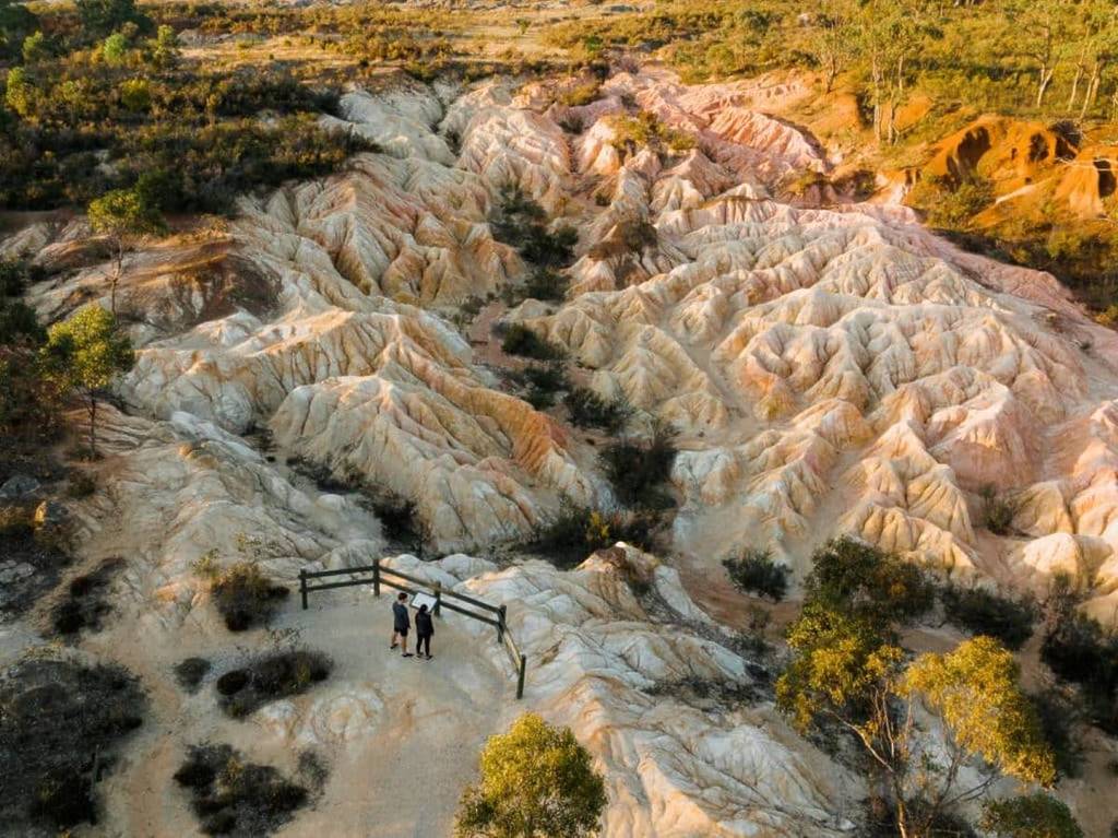 pink cliffs geological-reserve in heathcote