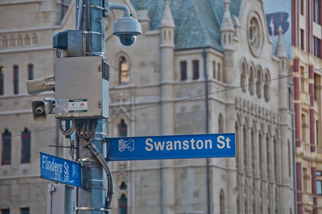 cctv camera in Melbourne cbd