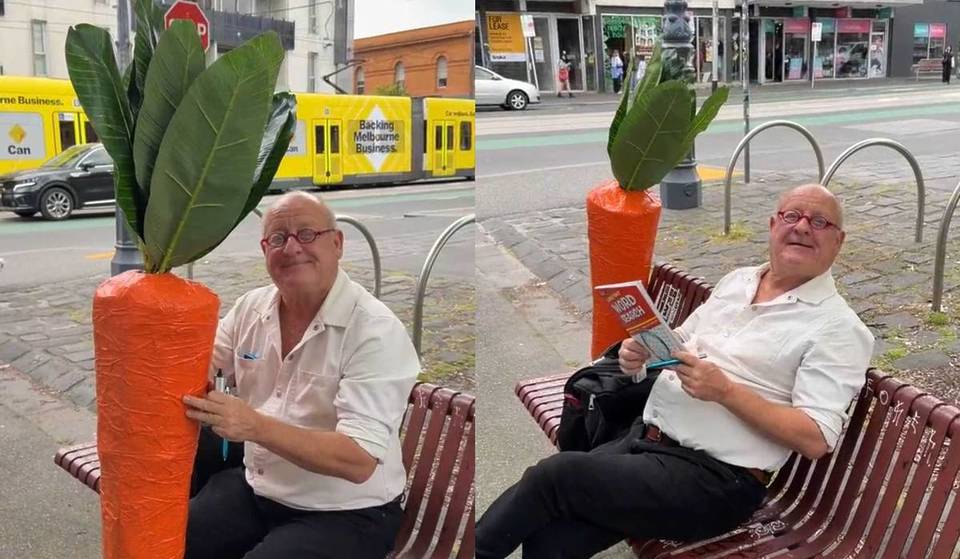 Who Is The Wholesome Carrot Man Walking Around Melbourne?