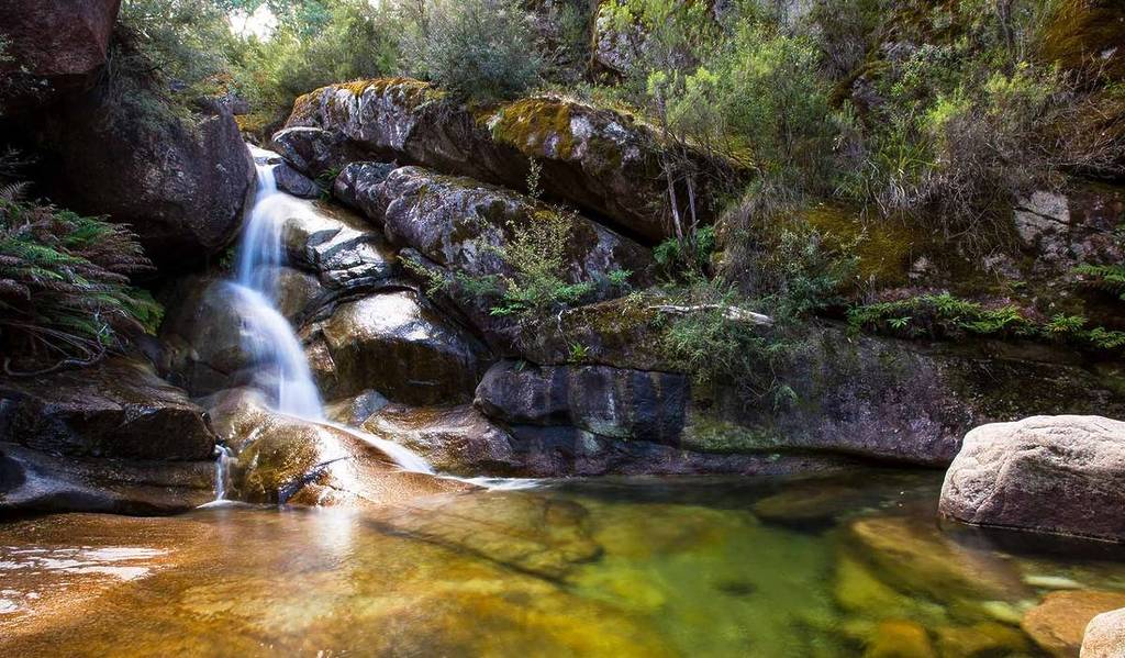 Ladies Bath Falls & Eurobin Falls at Mount Buffalo National Park