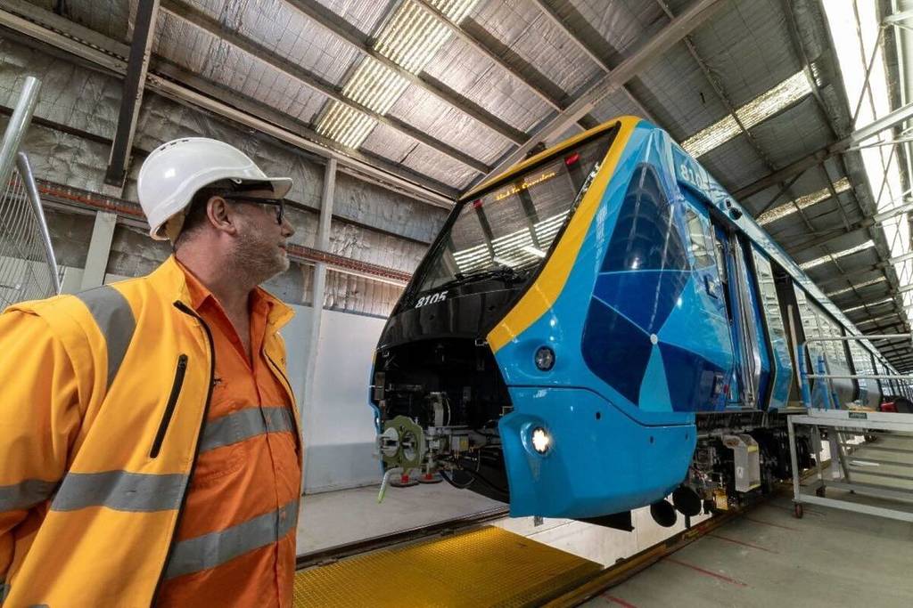 trains being tested by ptv