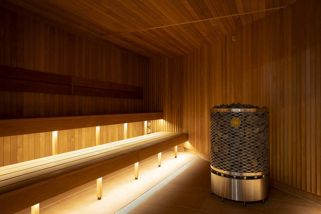 sauna at Wellbeing Elements