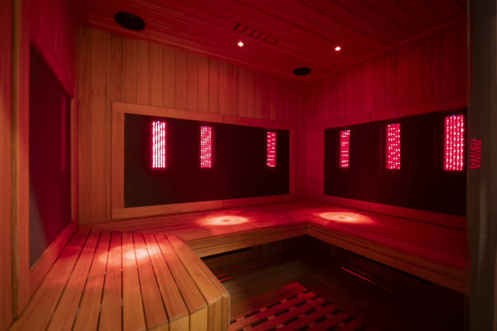 infrared sauna at Wellbeing Elements