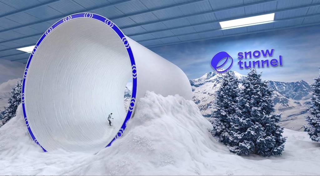 snow tunnel