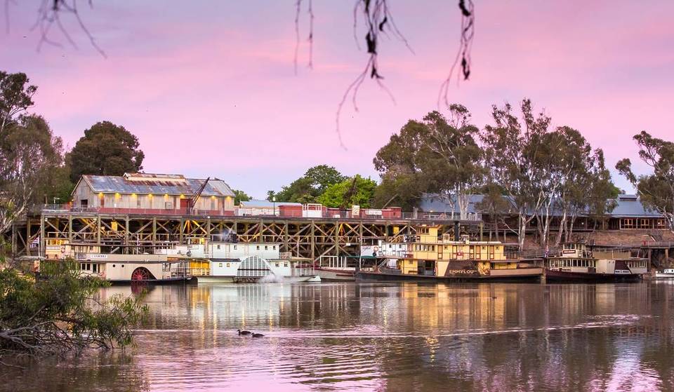 Australia’s most intact 1860s heritage river port features the world’s largest red gum wharf — and it’s a ‘magical time warp’ under 3 hours from Melbourne