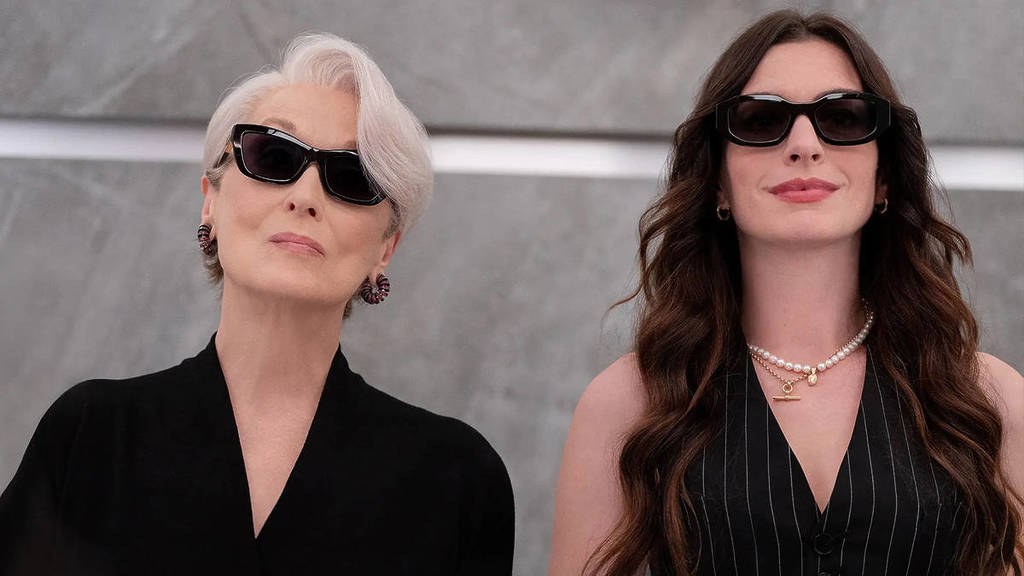 Meryl Streep and Anne Hathaway in The Devil Wears Prada 2
