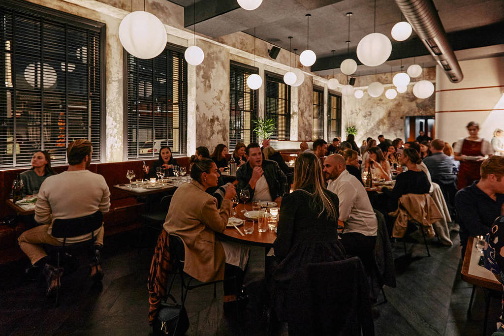 people dining at Moonhouse