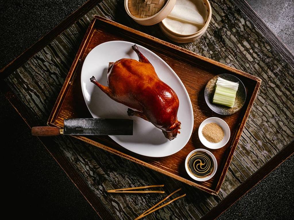 applewood roasted peking duck from Mott 32