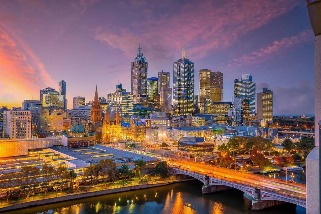 Melbourne skyline for the federal budget 2026-27