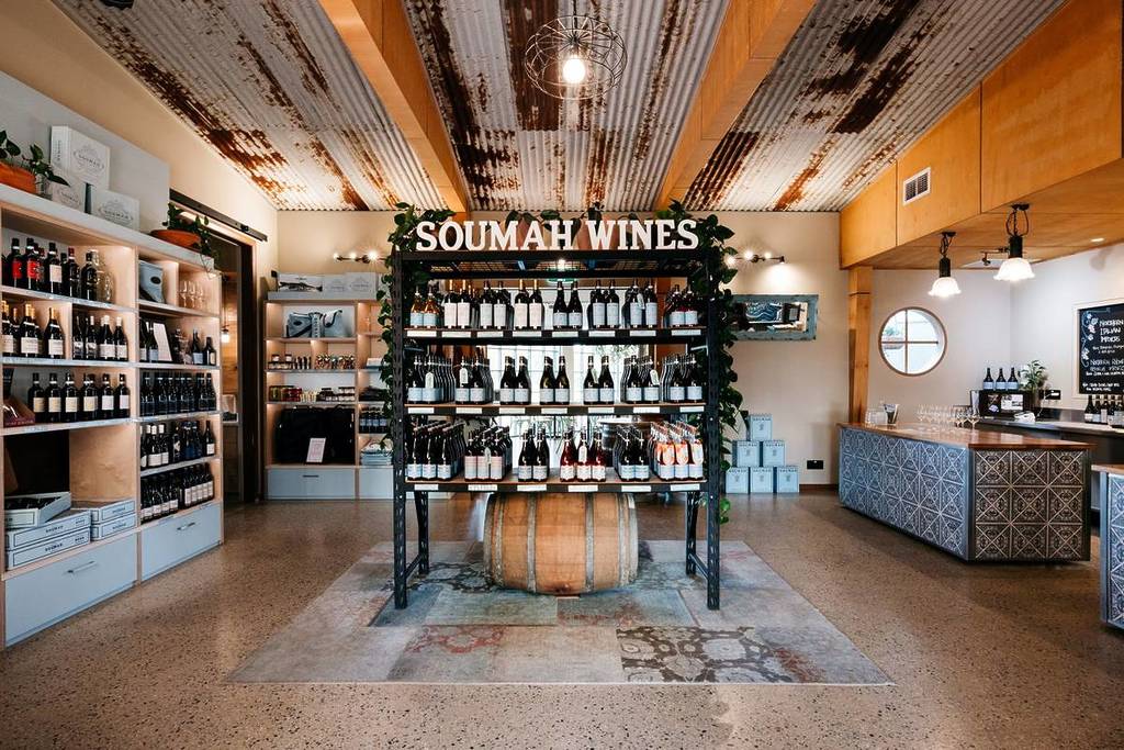 Soumah wines during winter wine route in victoria