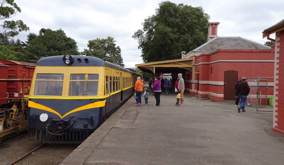 This pleasant town near Melbourne runs a bustling market and vintage train rides through the countryside every Sunday