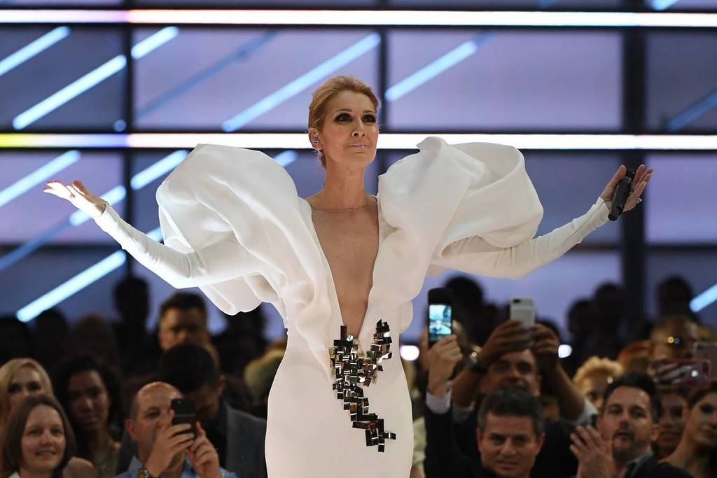 celine dion live