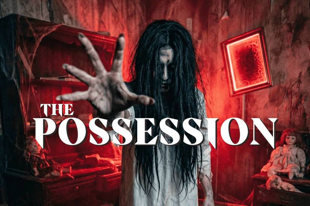 A promotional shot for Posession, an Escape This experience.