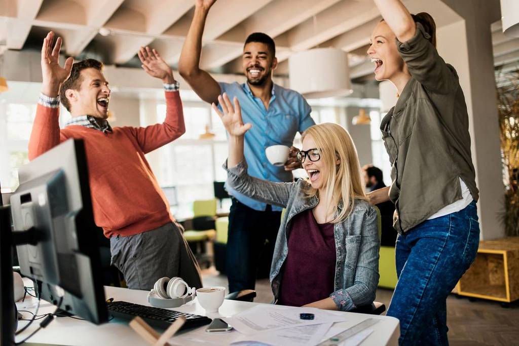 australian workers celebrating minimum wage increasing from July