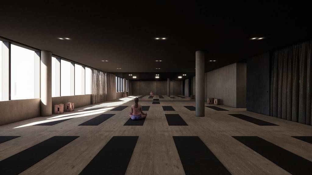 stretching mats at KAYA Health Clubs Chadstone