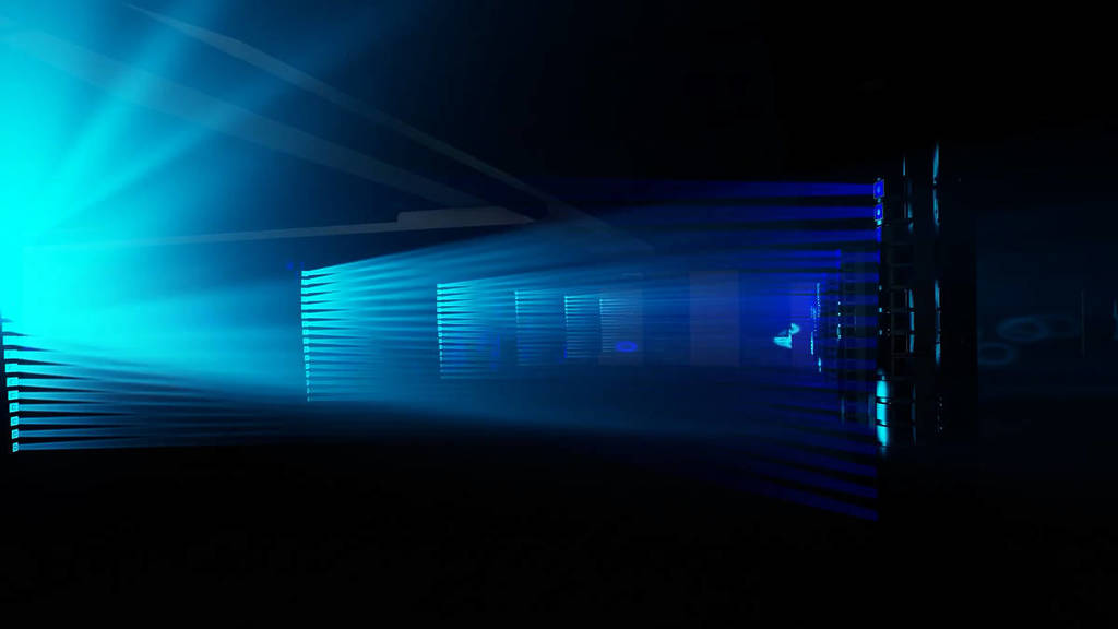 CONVERGE immersive light show in melbourne