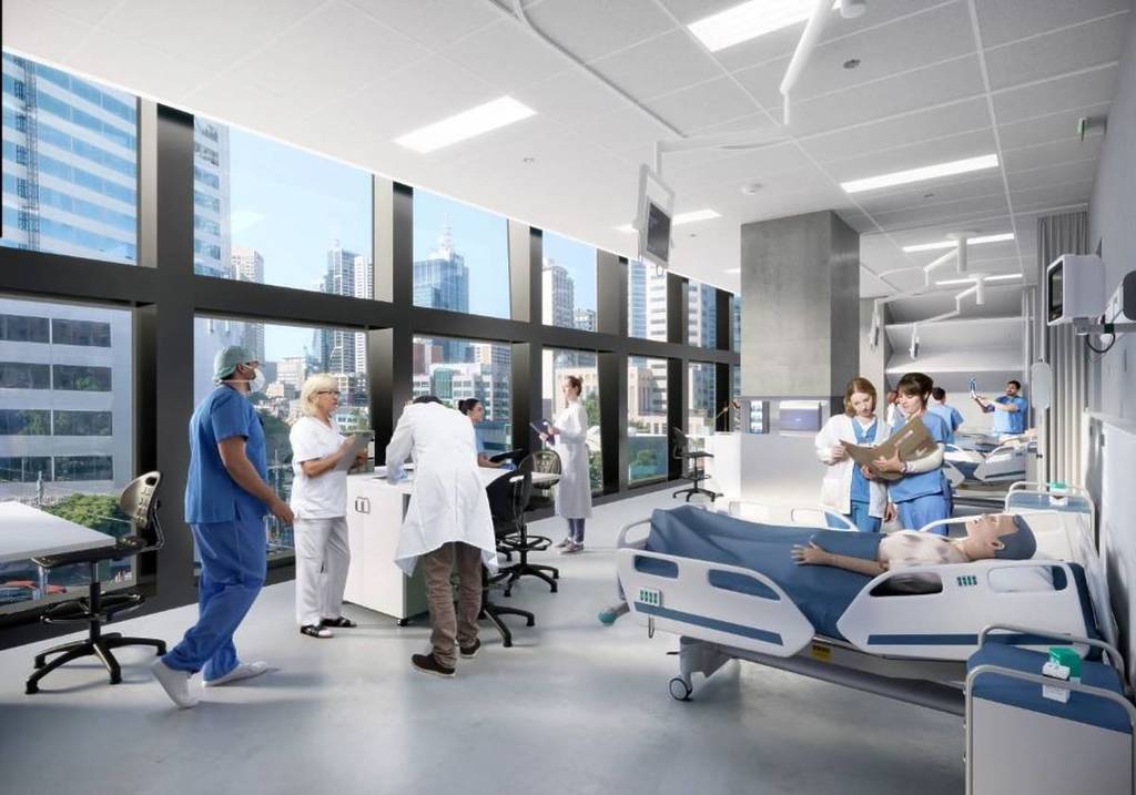 clinical simulation lab at ACMD