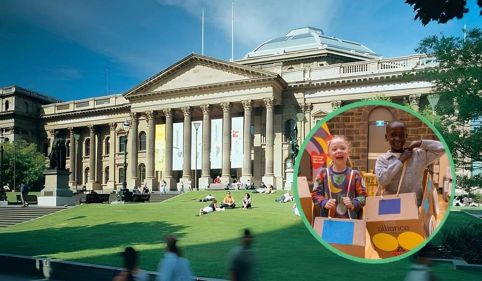 Melbourne’s 170-year-old historic library is transforming into a kids’ indoor drive-in cinema for one day only — with cardboard cars and a classic film