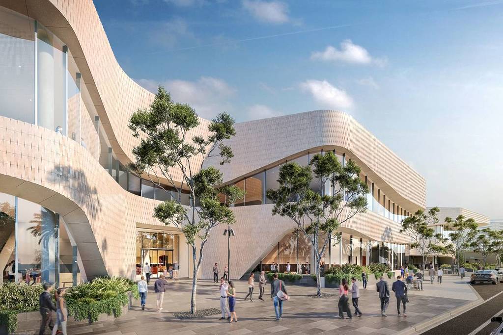 Main entrance to the Nyaal Banyul Geelong Convention and Event Centre