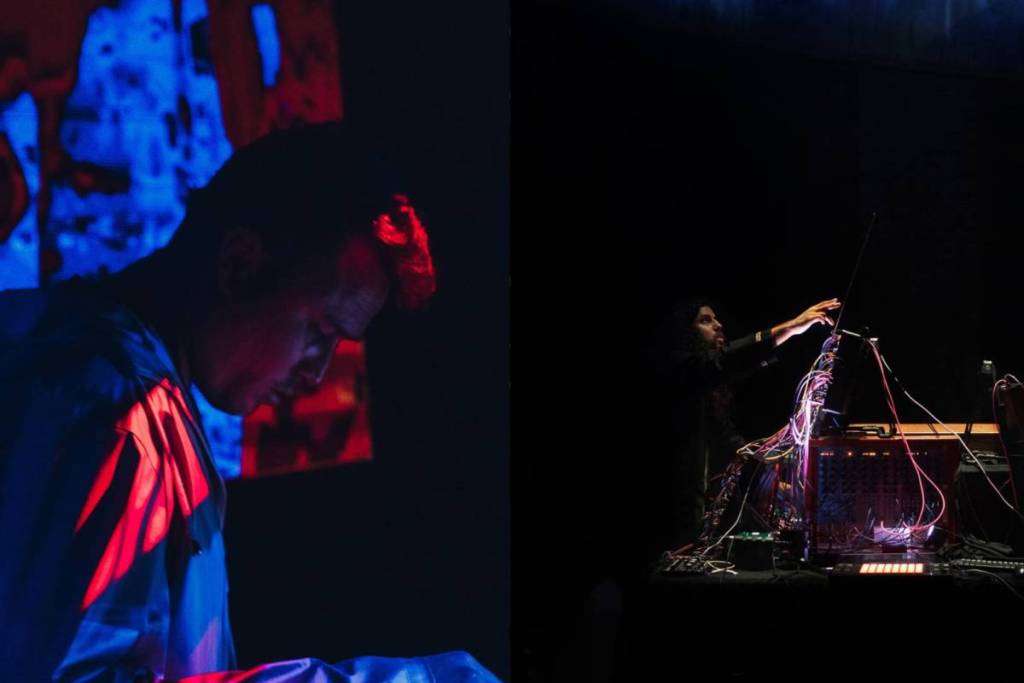 two creative people involved with converge