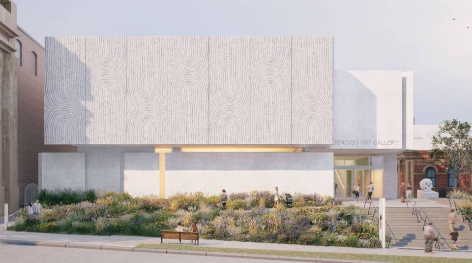 The $45 million transformation of Bendigo Art Gallery: first look at the stunning 20-metre First Nations masterpiece