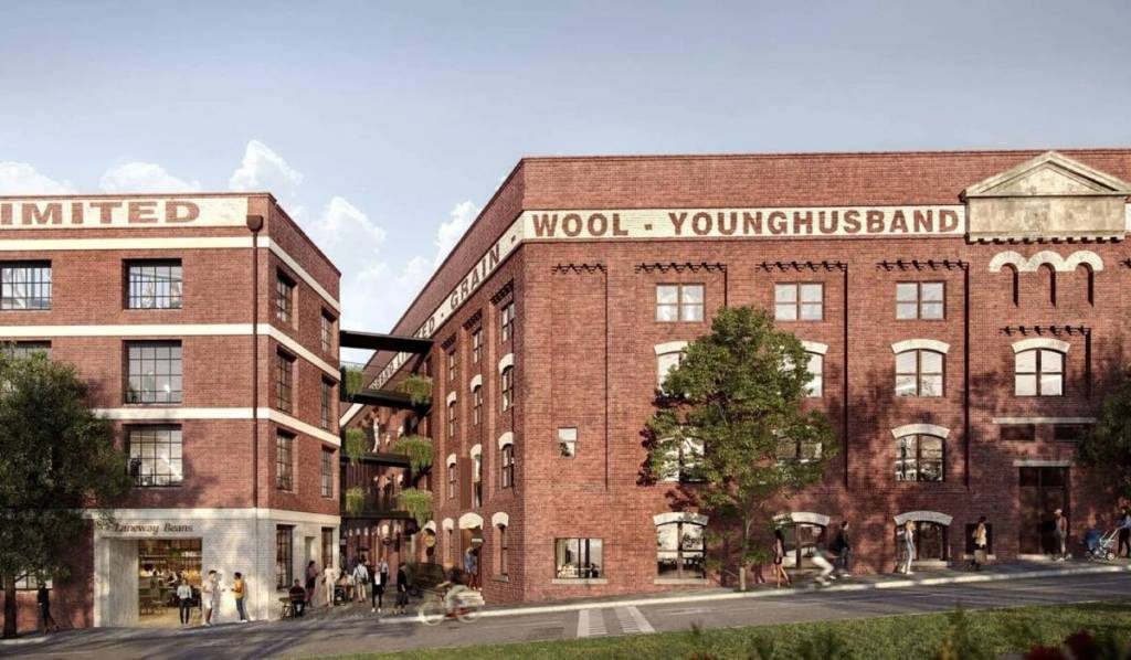 younghusband woolstore in kensington