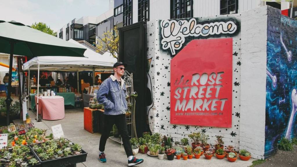 Rose Street Artists Market in Melbourne