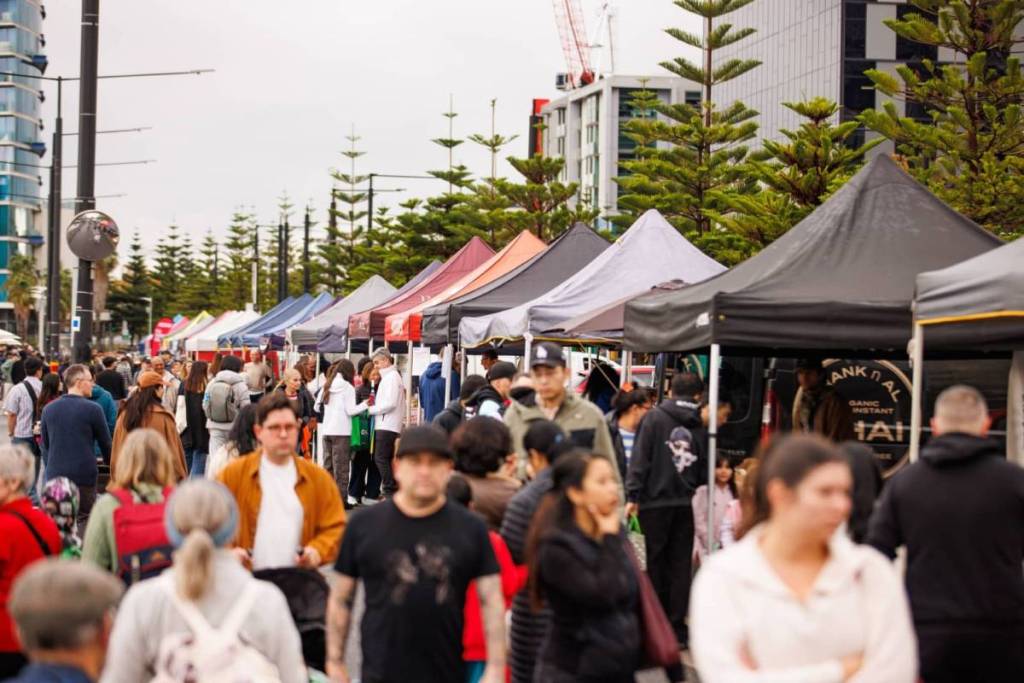Docklands Waterfront Farmers’ Market in Melbourne