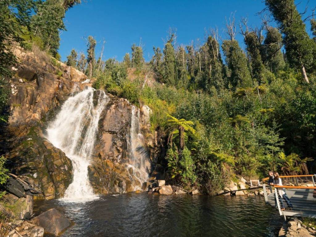 Steavenson falls in marysville victoria