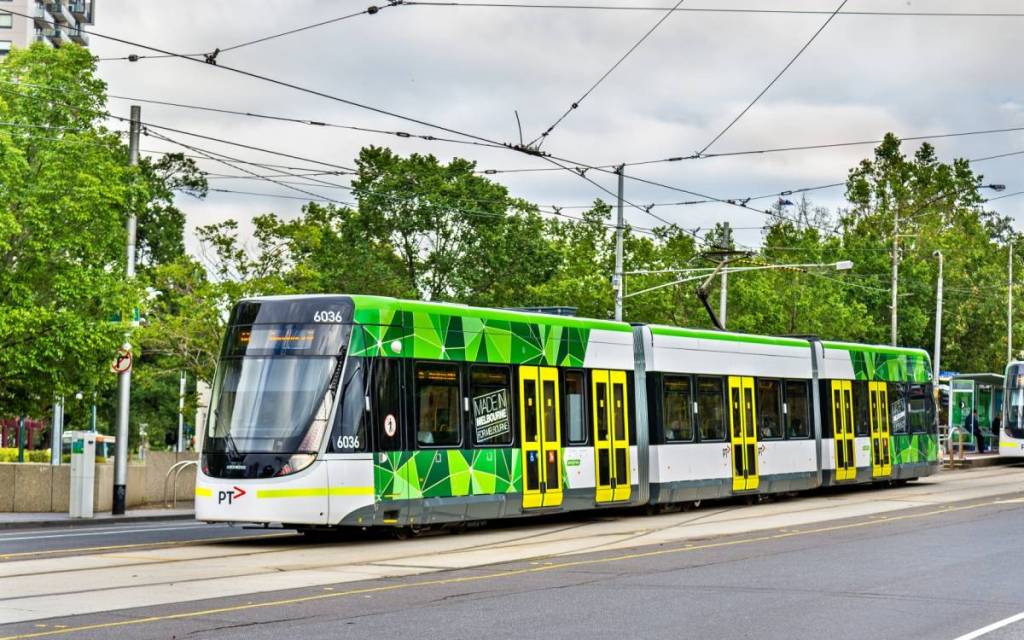 tram in Melbourne