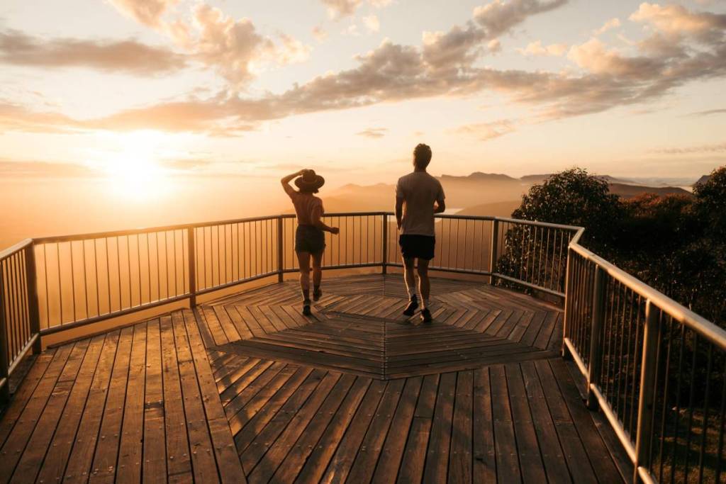 This cliffside lookout in the Grampians is a spectacular place to catch the sunrise or go stargazing — and you don’t even have to hike to get there