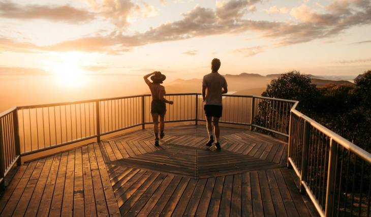 This cliffside lookout in the Grampians is a spectacular place to catch the sunrise or go stargazing — and you don’t even have to hike to get there