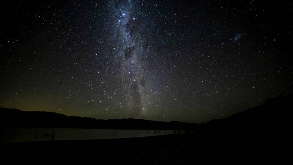 the Milky Way, seen from Grampians National Park on a clear night