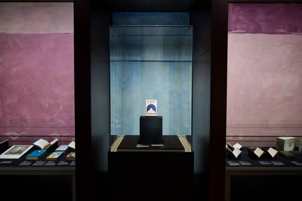 A Room of One's Own by Virginia Woolf on display at World of the Book exhibition
