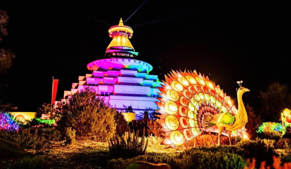 The largest stupa in the Western world is celebrating the Dalai Lama’s birthday this weekend with after-dark illuminations, cultural performances and cake